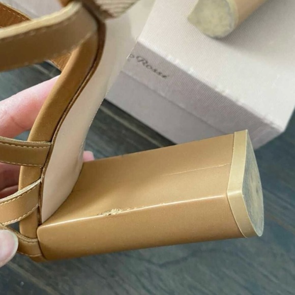 Gianvitto Rossi Lace Up Sandals, size 10.5 - Picture 3 of 4